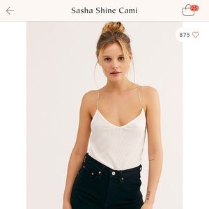 Free people Sasha Shine Cami